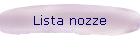 Lista nozze