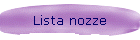 Lista nozze